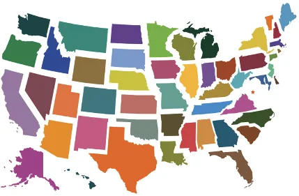 Search by County Map